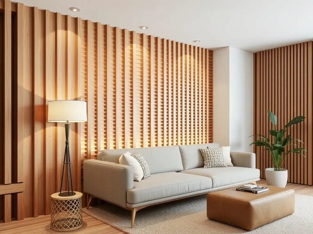 Lamele ścienne do wnętrz